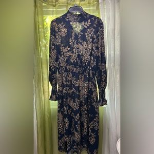 Navy blue kaki dress size 14